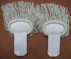 Insignes Hamza OEM généraux américains de haute qualité Épaulettes à franges en or personnalisées Écologique Bandoulière Uniforme de cérémonie - Product Image 1