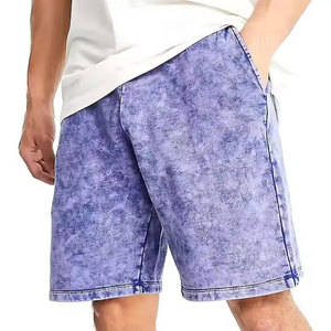 Pantalones Cortos para Hombre a Precio Razonable, Diseño de Color Sólido, Personaliza tu Propio Logotipo, Cómodos, Lavado Ácido - Product Image 1