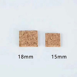 HTY Mousse de protection en liège de taille personnalisée pour le verre sur rouleaux Tampons d'espacement en liège carrés auto-adhésifs - Product Image 5