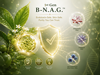 N.A.G. Phyto-exosomes de ginseng coréen biologique d'origine végétale, pureté 50%, matière première cosmétique, réactif spécifique, réparation ADN cellulaire