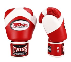Gants de boxe TWINS professionnels pour l'entraînement de Muay Thai, le sparring et le combat, respirants, anti-humidité, fermeture auto-agrippante, modèle RL-BG-178 - Product Image 2