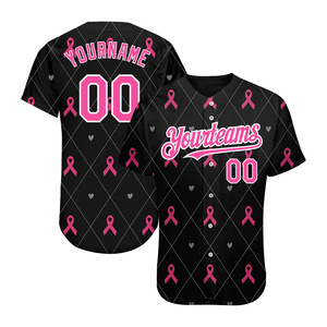 Camiseta de Béisbol Personalizada para Hombre, Manga Corta, Estampado de tu Equipo, Poliéster Transpirable, Corte Regular, Todas las Temporadas, Cierre de Botones - Product Image 4