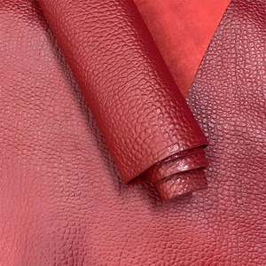 High Grade Dollar Milled <b>Leather</b> <b>Sheets</b> Pebble Grain Finish for DIY Crafting Accessories Making Wallets Bags Durable Material - Product Image 3