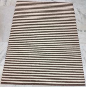 Alfombra Kilim tejida a mano con patrón abstracto de alto contraste alfombra de tejido plano contemporáneo para decoración minimalista - Product Image 2