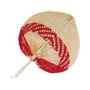 Abanico de bambú hecho en Vietnam con bambú ligero y seda para bodas elegantes y bailes - Product Image 4