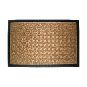 Tapis d'entrée en PVC tissé 45x75cm antidérapant avec bordure pour la maison, le bureau, l'hôtel, utilisation intérieure et extérieure - Product Image 4