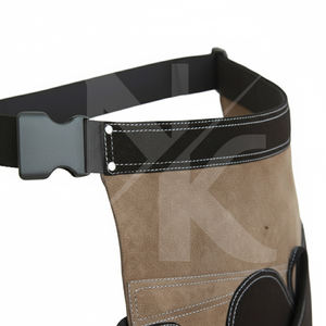 Delantal de Herrador de Cuero Genuino Profesional de Alta Calidad, Pantalones de Herrero Resistentes con Hebilla Ajustable en la Cintura, Productos Ecuestres - Product Image 6