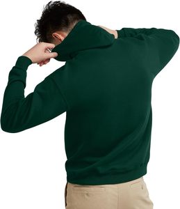 Sweat à capuche uni en molleton épais pour homme, en coton, chaud pour l'hiver, coupe décontractée, idéal pour la gym et l'entraînement - Product Image 2
