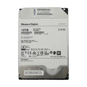 WD Hard Drive DC HC550 16TB 7200RPM SAS 12 Gb/s 3.5 "HDD HDD