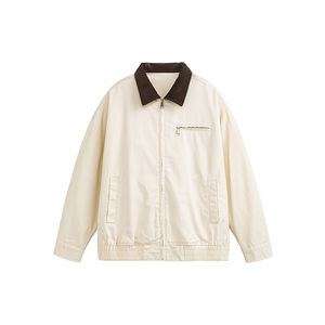 Chaqueta de sarga de algodón para hombre, diseño casual de alta calidad y personalizado, tela suave y transpirable para atletas profesionales - Product Image 4