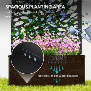 Collezione di Fioriere e Gabbie per Pomodori in Acciaio Zincato per Giardino - Product Image 5