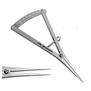 Calibre Droit de 6 Pouces pour Mesure de Cartographie Osseuse, Outil de Mesure de Précision 0-40mm, Instrument Chirurgical Ophtalmologique - Product Image 6