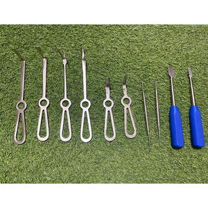 Juego de 10 Instrumentos Quirúrgicos ORTHOGNATICS Manuales de Alta Calidad SURGINEXA, Certificación CE, Calidad A+ - Product Image 1
