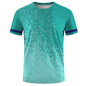 Proveedores directos de fábrica, camisetas para hombres, logotipos personalizados e impresión, camisetas de verano transpirables de calidad profesional de secado rápido - Product Image 6