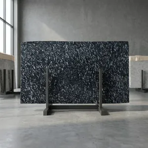 Losas de Granito Negro Comando de la Mejor Calidad, Losas de Granito Pulido Premium para Encimeras, Monumentos y Proyectos Comerciales - Product Image 4