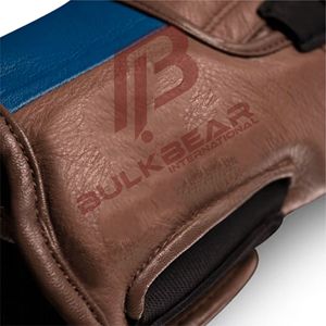 ถุงมือชกมวย OEM พรีเมียม ปักโลโก้ได้ ผลิตจาก PU กันลื่น กันน้ำ สำหรับฝึกซ้อมและแข่งขัน ปิดด้วยแถบตีนตุ๊กแก จากโรงงาน - Product Image 4