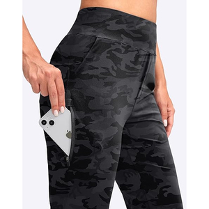 Pantalon de sport décontracté pour femme en polyester/spandex, coupe droite, idéal pour le golf et les loisirs en extérieur - Product Image 6
