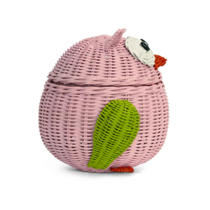 Unique Owl Toy <b>Storage</b> <b>Basket</b> Rattan Nursery Room Furniture Kids Room Organizer For Toys And Books Decorative Wholesale - Product Image 1