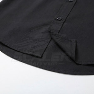 Chemise en flanelle boutonnée pour homme, fabriquée en usine, style décontracté chic, manches longues, respirante, séchage rapide, en coton, pour les réunions de bureau et les affaires - Product Image 6