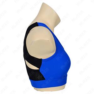 Sujetador Deportivo Personalizado de Talla Grande, Ecológico, Elástico en Cuatro Direcciones, Transpirable, que Absorbe la Humedad, sin Espalda, Corto, con Soporte Alto y sin Costuras - Product Image 5