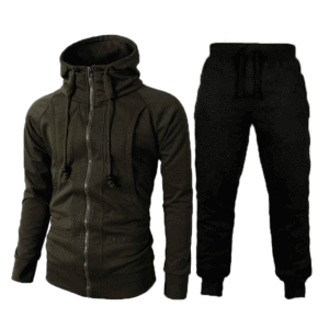 Nuevo conjunto de chándal con cremallera para hombre, sudadera y pantalones de chándal, traje deportivo, ropa deportiva para correr - Product Image 5
