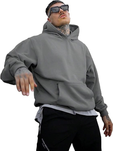 Sweat-shirts à capuche personnalisés pour hommes en polaire performance, fournisseur d'exportation de marques privées pour les marques de vêtements de sport et les acheteurs de détail - Product Image 6