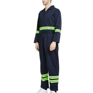 Uniformes Ignífugos Transpirables con Logotipo Personalizado, Ropa de Trabajo de Algodón, Overoles de Protección para la Industria del Petróleo y Gas - Product Image 5