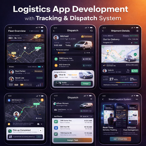 บริการพัฒนาแอปพลิเคชันโลจิสติกส์ชั้นนำ พร้อมระบบติดตามแบบเรียลไทม์ การจัดส่ง และโซลูชันมือถือ - Product Image 2