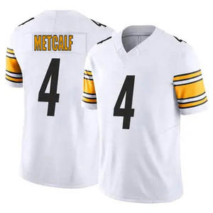 เสื้อฟุตบอลย้อนยุคปี 2025 แบบเย็บติด สำหรับผู้ชาย ลายดีเค เม็ตคาล์ฟ ที.เจ. วัตต์ แอรอน ร็อดเจอร์ส ไซส์ S-3XL - Product Image 2