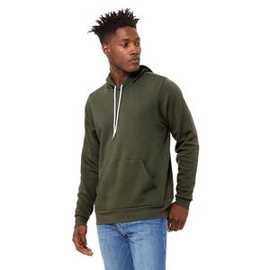 Élégant et personnalisable ÉPONGE UNISEXE POLAIRE PULLOVER HOODIE Poches kangourou Poignets et ceinture côtelés Sweat à capuche - Product Image 5