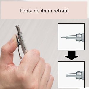 Lápiz Mecánico Profesional Pentel GraphGear 1000 PG1015 de 0.5 mm, Metálico, para Dibujo Técnico, Hecho en Japón, Retráctil de Alta Precisión - Product Image 6