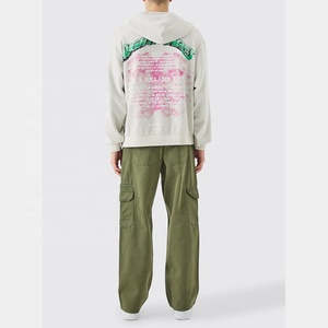 Sudaderas con Capucha Extra Grandes Unisex de Invierno con Logotipo Personalizado Bordado e Impreso, 100% Algodón Orgánico con Bolsillo, Estilo Urbano - Product Image 3