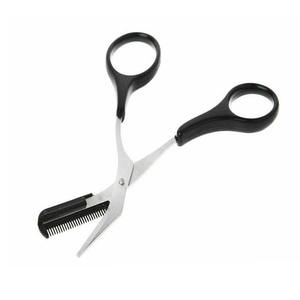 High Quality Curved Stainless Steel Sharp Eyelash Extension <b>Scissors</b> for Manicure and Cuticle Use - Product Image 1