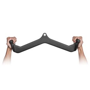 Accessorio per Lat Pulldown, Barra a V per Macchina a Cavi, Barra per Tricipiti per Allenamento della Schiena, Impugnatura Rivestita in Gomma per Palestra - Product Image 6
