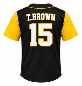 Maillot de baseball classique pour homme, personnalisable avec le nom de l'équipe, chemise boutonnée, pour les événements d'équipe scolaire, les événements de groupe, tendance streetwear - Product Image 4