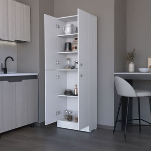 Armadio Dispensa Bianco Coahoma per Cucina - Product Image 6