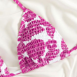 Conjunto de Bikini Personalizado con Logotipo para Mujer, Traje de Baño Sexy de Dos Piezas, Proveedor y Fabricante de Ropa de Playa - Product Image 3