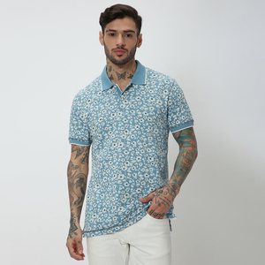 High Quality Men's Summer Polo <b>Shirt</b> Casual T-<b>Shirt</b> Short Sleeves Digital Printed Pattern Golf Polo <b>Shirt</b> - Product Image 4