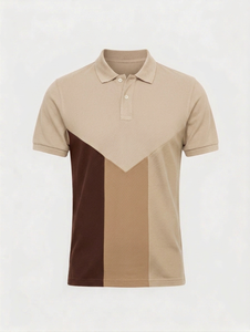 Polo pour homme à manches courtes avec fermeture boutonnée, prix de gros, dernière conception, coupe classique, respirant, séchage rapide - Product Image 3