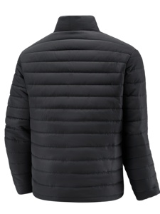 Chaqueta Acolchada Ligera y Plegable para Hombre, Cortavientos, Térmica, Aislante, para Invierno, Personalizable - Product Image 2
