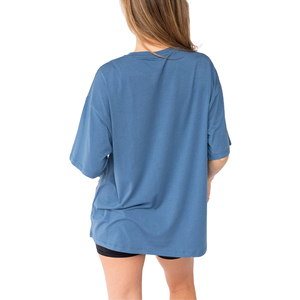 Women Casual Oversize T-Shirt Soft Cotton <b>Top</b> Loose Fit Comfortable Streetwear Women Oversize T-Shirt - Product Image 4