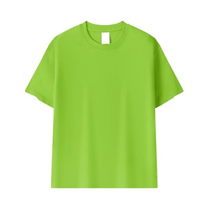 Camiseta Casual de Cuello Redondo y Manga Corta de Algodón Pesado de 230 g, Bordado con Logotipo Personalizado OEM de Fábrica BD China, Gran Venta de Verano - Product Image 2