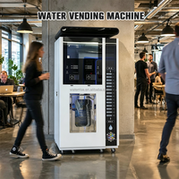 Distributeur d'eau potable purifiée par osmose inverse à monnayeur en libre-service pour le remplissage d'eau communautaire
