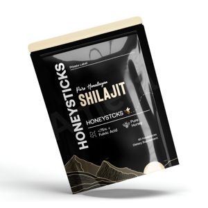 Palitos de miel Shilajit auténticos, paquete a granel de 30 con ingredientes puros, precio especial para la eficacia antioxidante de la vitalidad energética - Product Image 1