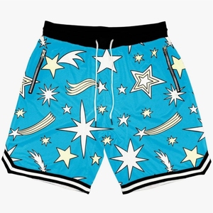 Polyester Double Layer Sport Wholesale Basketball High Quality Heavyweight <b>Mens</b> Gym <b>Pattern</b> Custom Streetwear Camo Mesh <b>Shorts</b> - Product Image 6