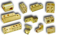 Accessoires de câblage électrique de qualité industrielle, presse-étuies en laiton robustes, embouts de câble étanches, cosses en cuivre
