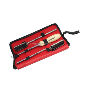 5-Piece Veterinary Instrument Set Groom Hoof Care Trim <b>Tool</b> <b>Kit</b> for Horse Hoof Nippers Trimming Shoe Rasp Hoof Knife Gloves - Product Image 4