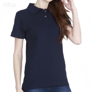 เสื้อโปโลผู้หญิงขายส่ง น้ำหนักเบา ดีไซน์ทันสมัย แขนสั้น ให้ลุคเรียบหรู และสวมใส่สบาย - Product Image 6