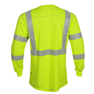 High Quality OEM Wholesale UL Certified Hi-Vis Modacrylic Safety Work Shirt with Reflective <b>Strips</b> Made In Pakistan - Product Image 2