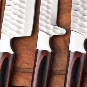 Ensemble de couteaux de chef en gros avec lames tranchantes et manches confortables pour la cuisine professionnelle - Product Image 5